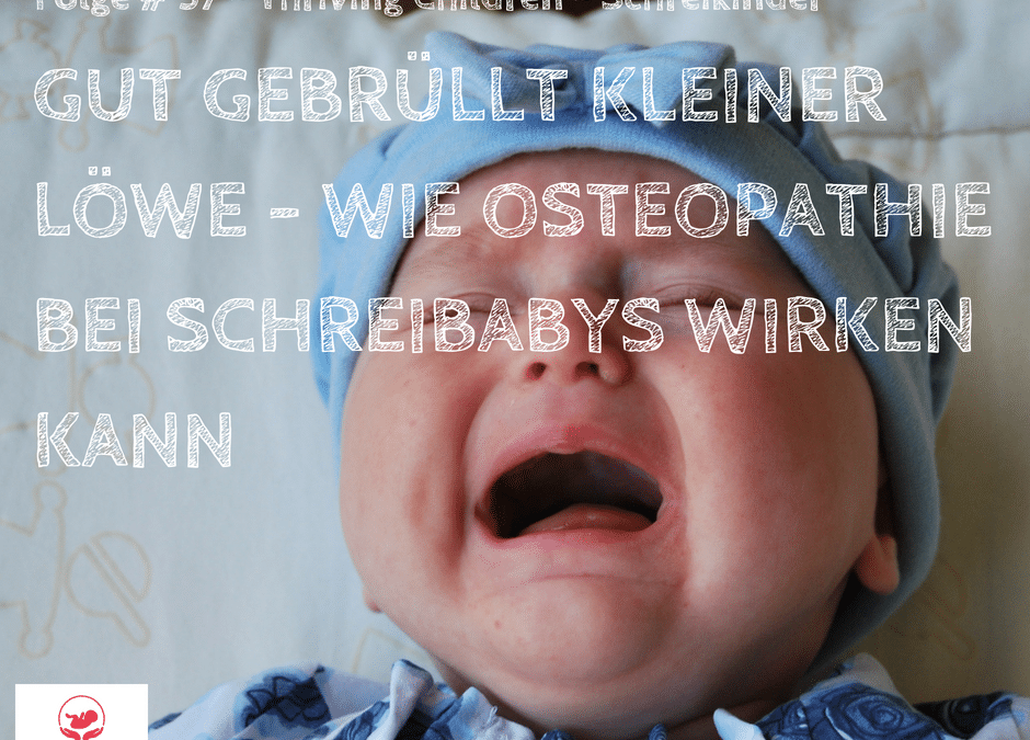 GUT GEBRÜLLT KLEINER LÖWE – WIE OSTEOPATHIE BEI SCHREIBABYS WIRKEN KANN