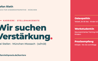 Wir suchen Verstärkung: Osteopathin, Werkstudent:in und Praxisempfang in München